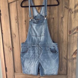 Maurices Blue Denim Overalls